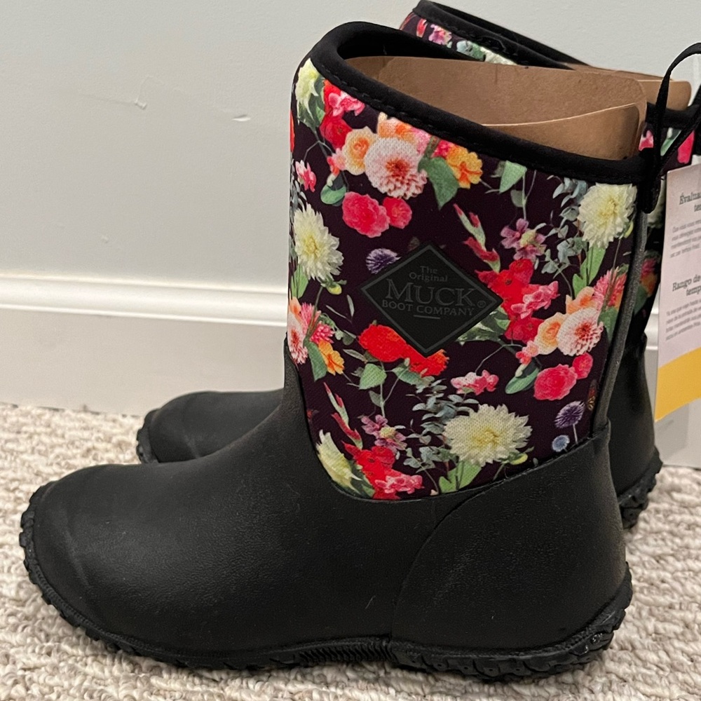 Muck Boots Women’s Size 5 Muckster Floral Garden Waterproof Shoes